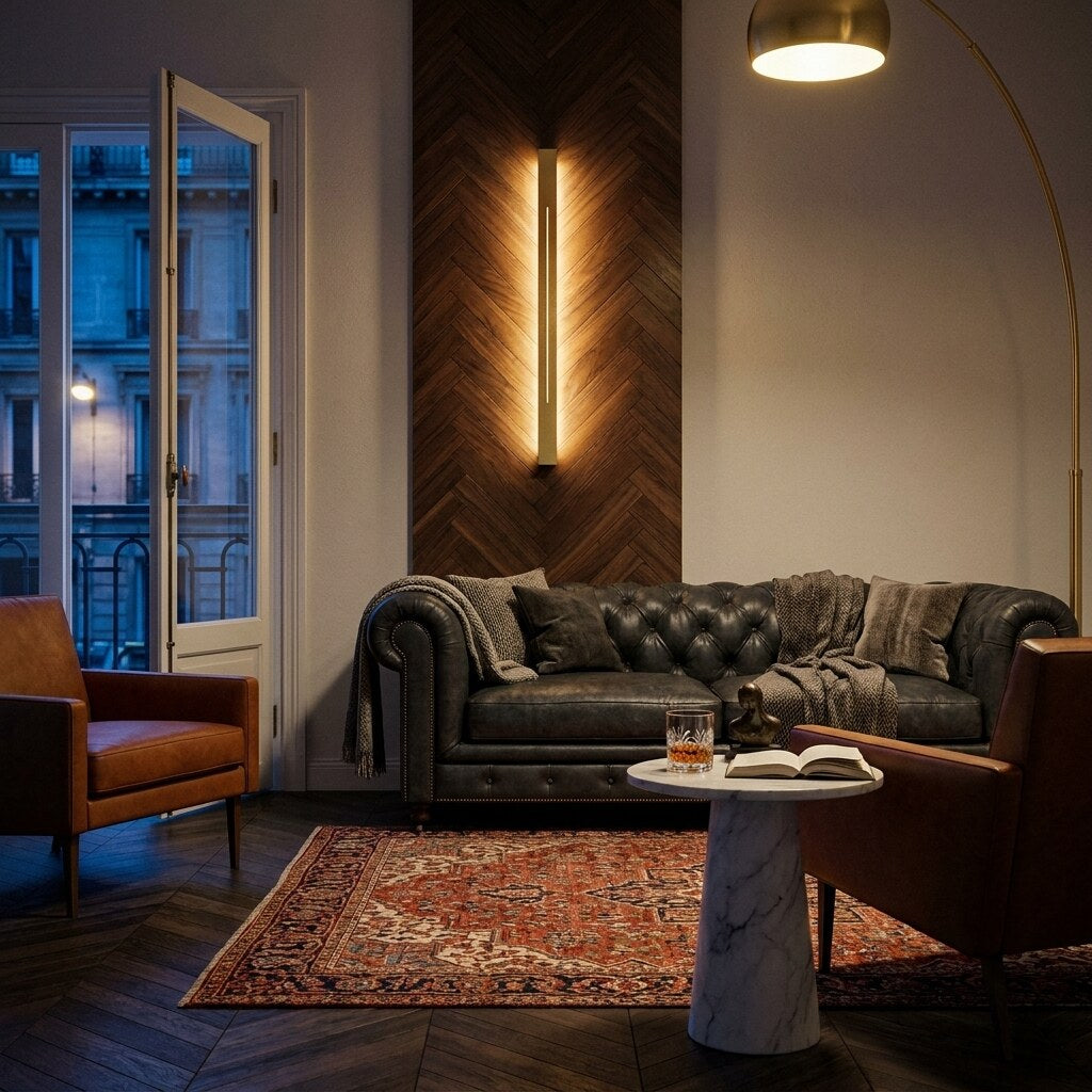 Applique Azin Minimaliste — Salon Haussmann à Paris — Halonéa