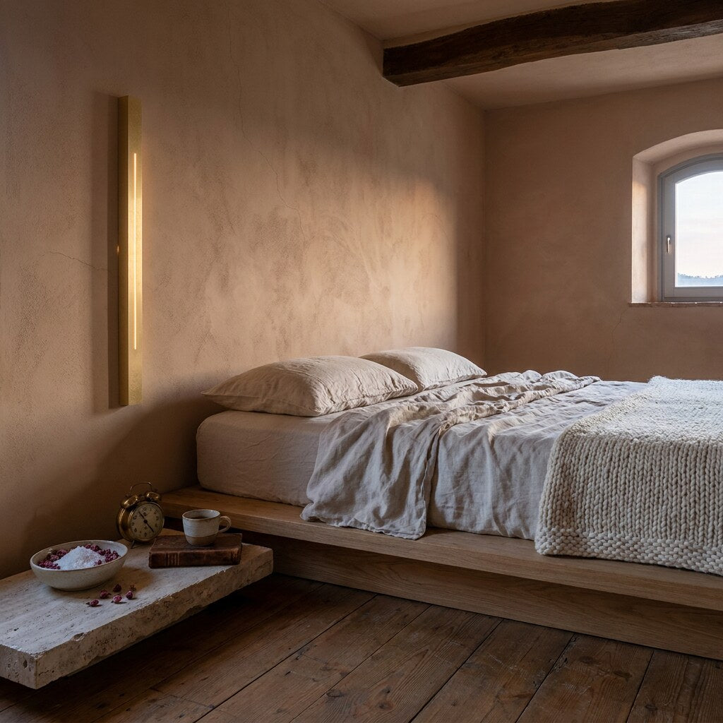 Applique Azin Minimaliste — Chambre wabi-sabi en Toscane — Halonéa