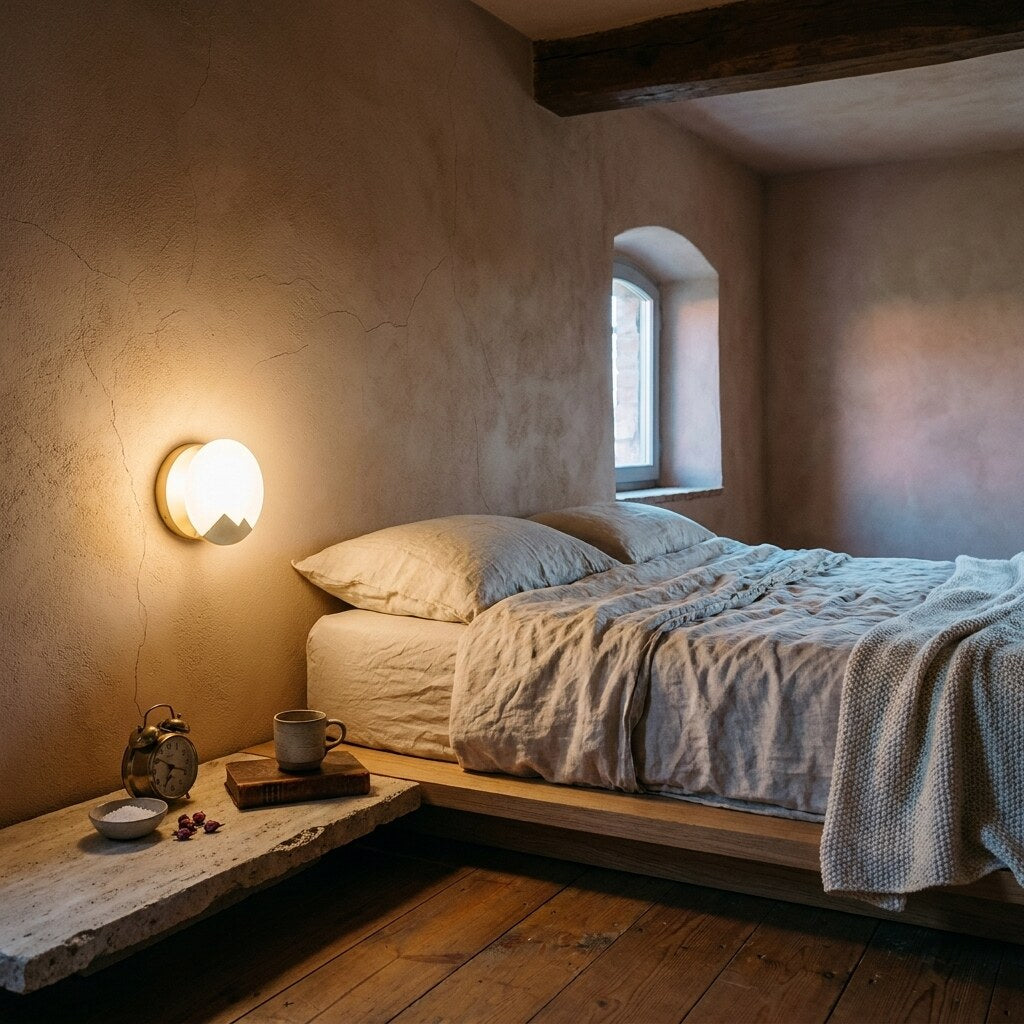 Applique Bauhaus Design — Chambre wabi-sabi en Toscane — Halonéa