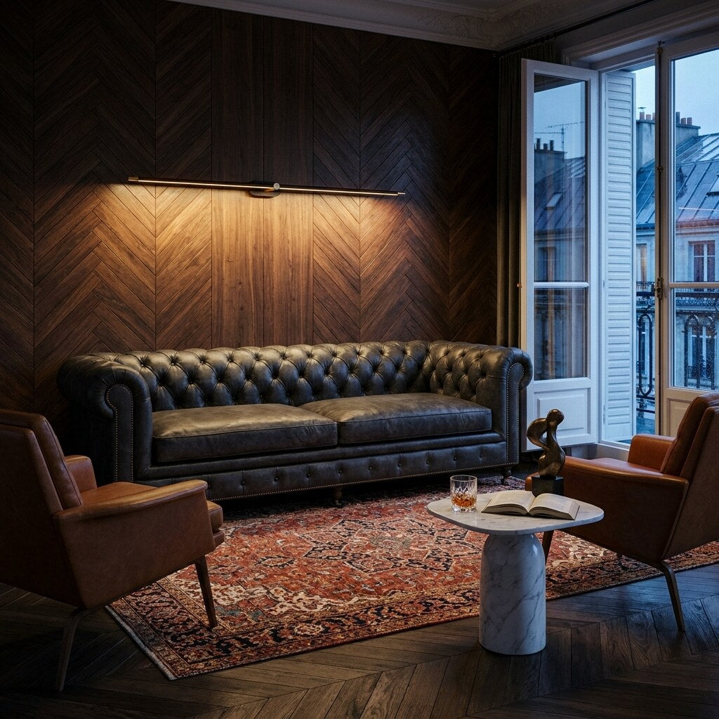 Applique Flano Design — Salon Haussmann à Paris — Halonéa