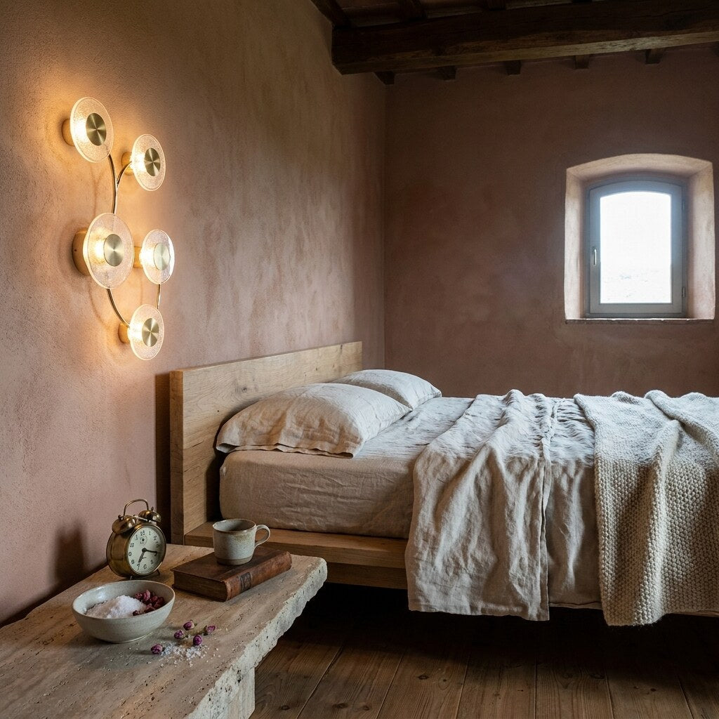 Applique Stiletto Design — Chambre wabi-sabi en Toscane — Halonéa