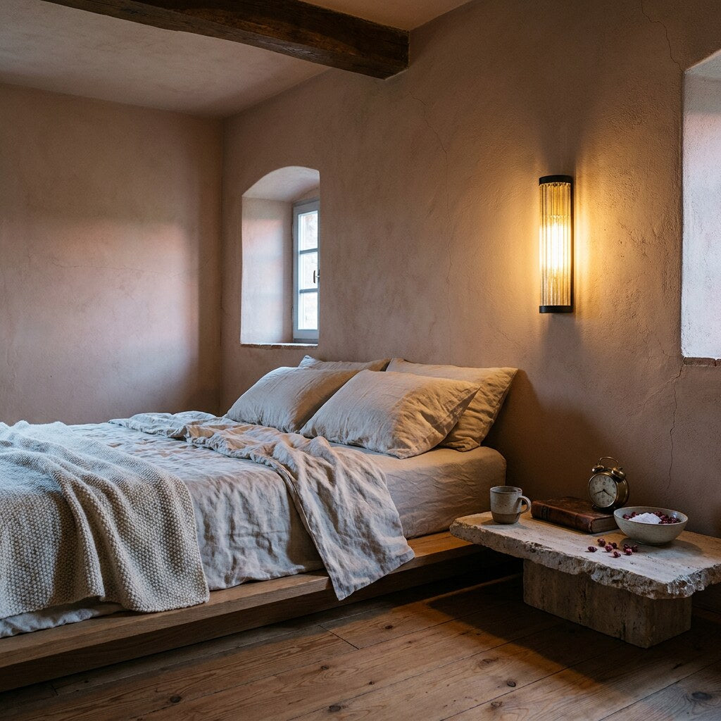 Applique Yoru Design — Chambre wabi-sabi en Toscane — Halonéa