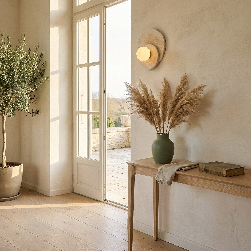 Luminaire Extérieur Stoneo Outdoor — Entrée Japandi en Provence — Halonéa