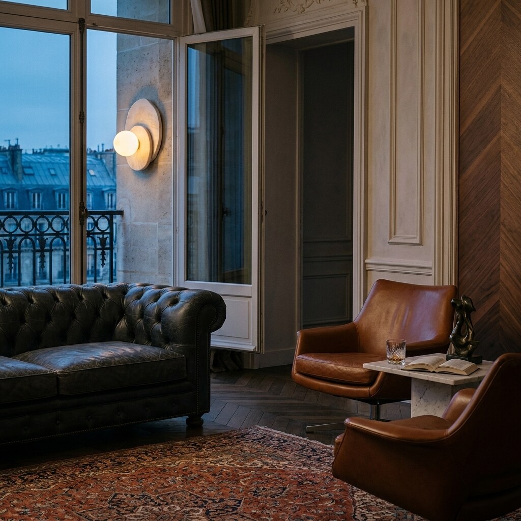 Luminaire Extérieur Stoneo Outdoor — Salon Haussmann à Paris — Halonéa