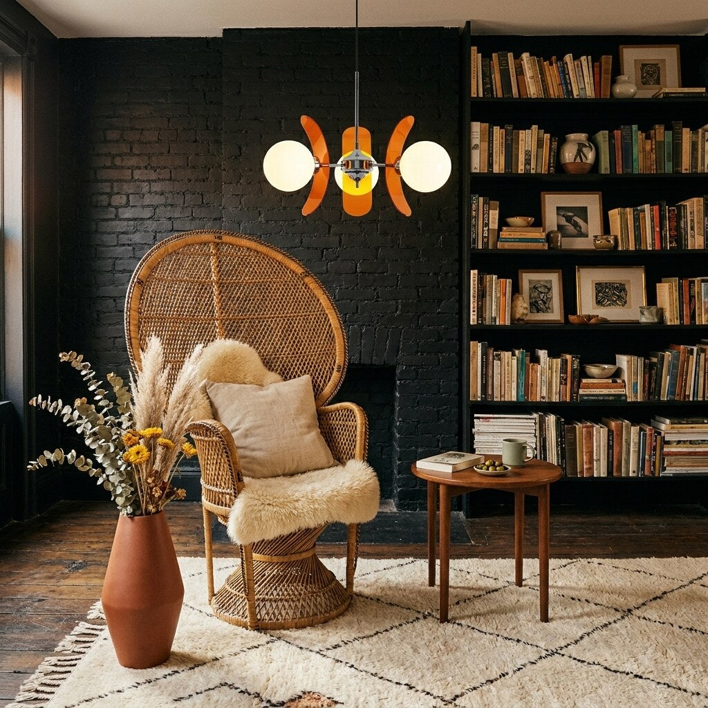 Lustre Ulano Design — Coin lecture bohème à Brooklyn — Halonéa