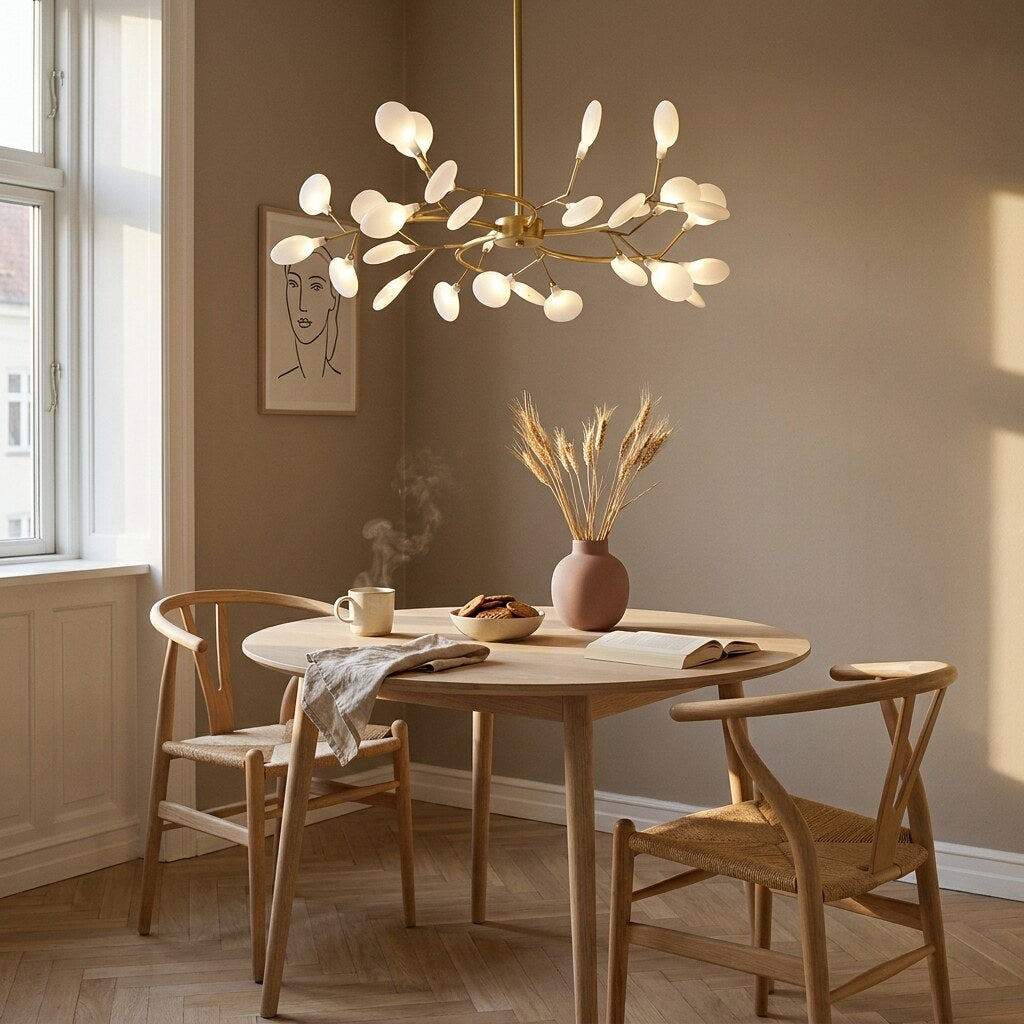 Lustre Welin Contemporain — Coin repas scandinave à Copenhague — Halonéa