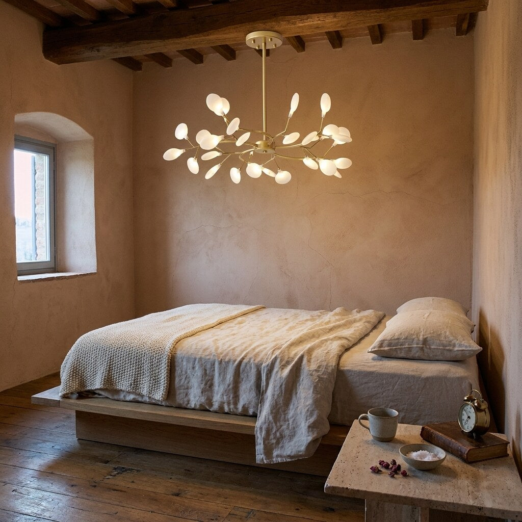 Lustre Welin Contemporain — Chambre wabi-sabi en Toscane — Halonéa