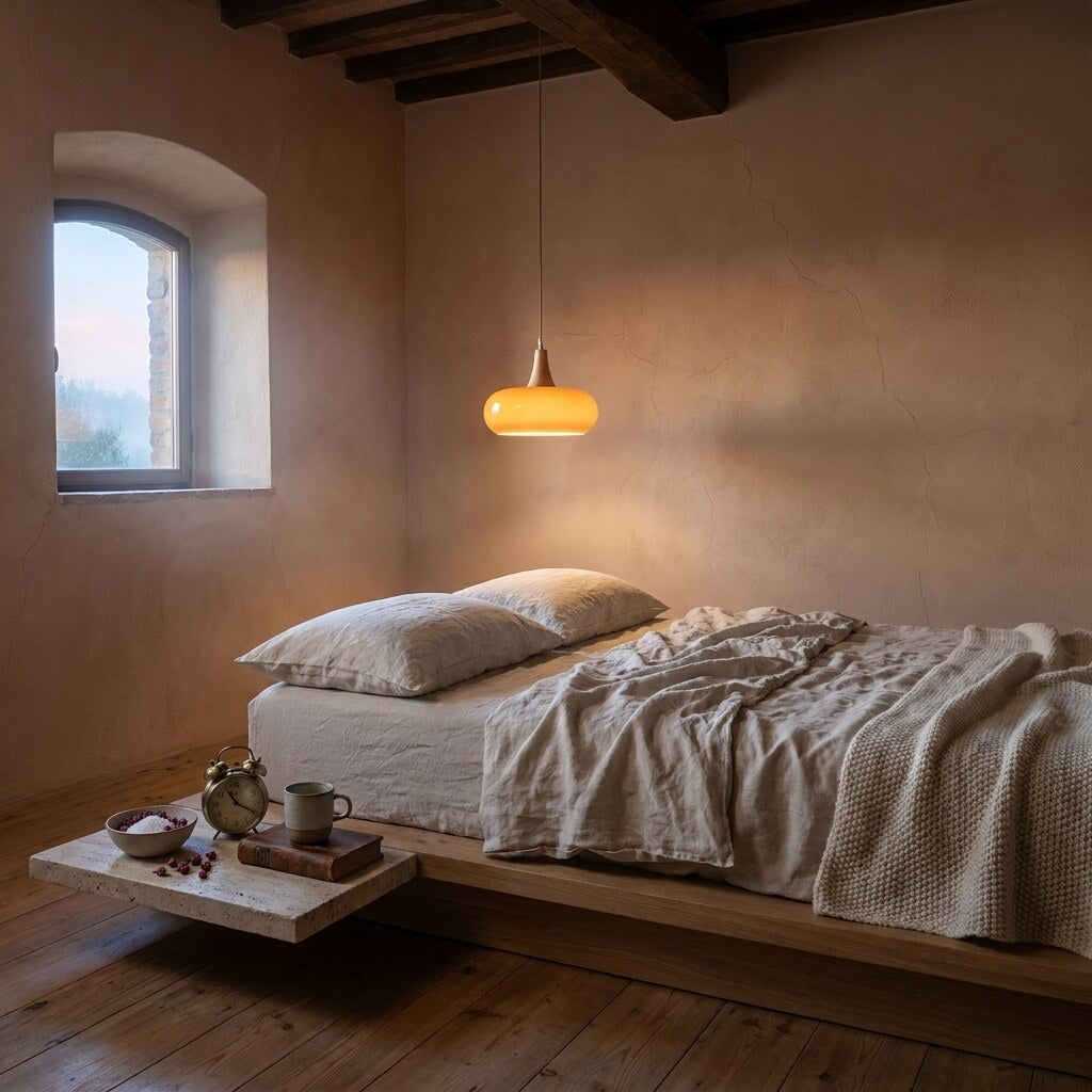 Suspension Charlotte Vintage — Chambre wabi-sabi en Toscane — Halonéa