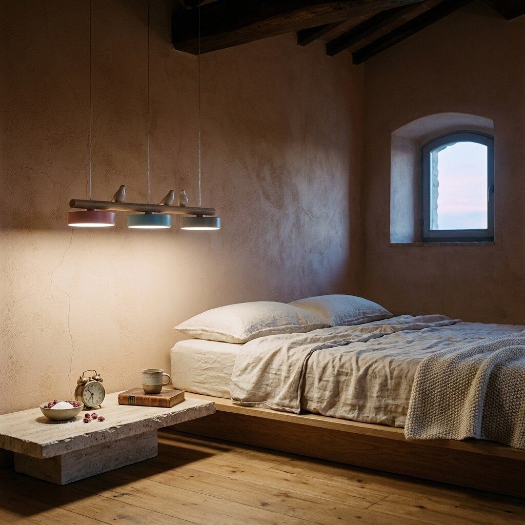 Suspension Cliff Design — Chambre wabi-sabi en Toscane — Halonéa