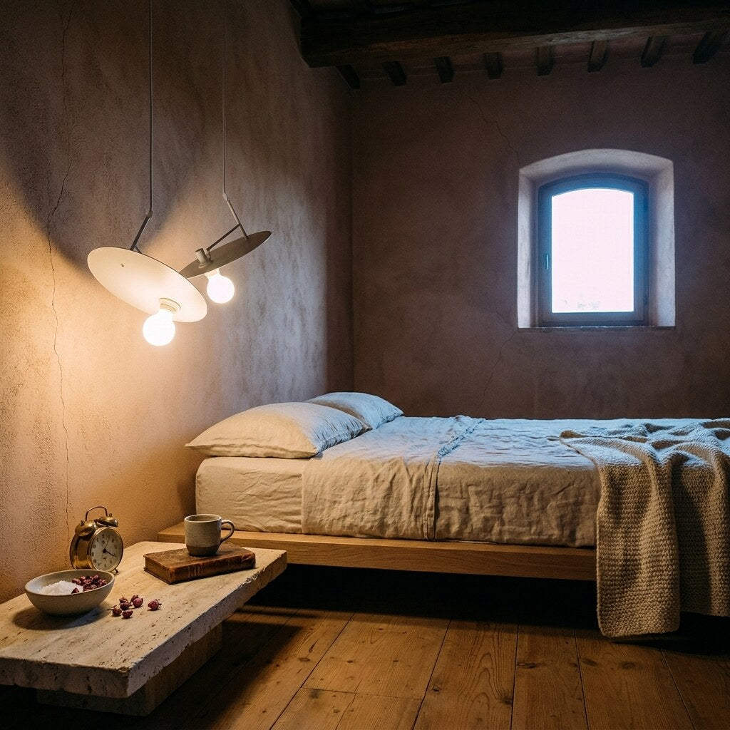 Suspension Disco Design — Chambre wabi-sabi en Toscane — Halonéa