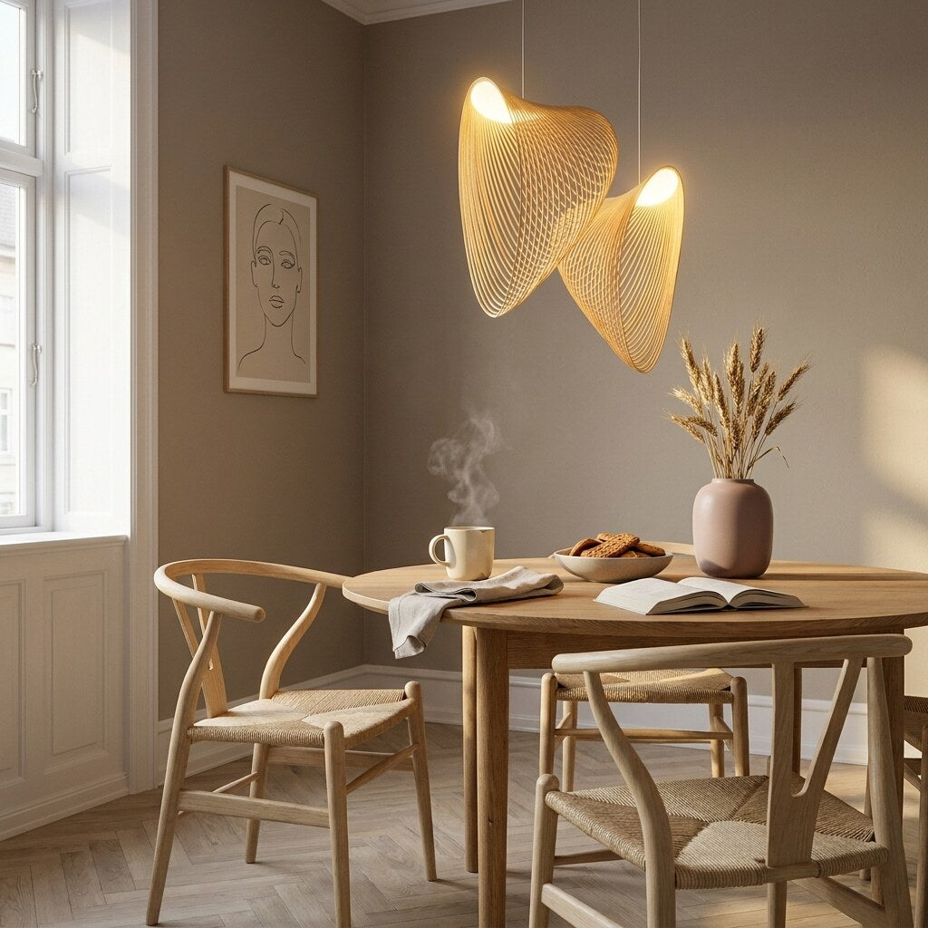 Suspension Hexa Vintage — Coin repas scandinave à Copenhague — Halonéa