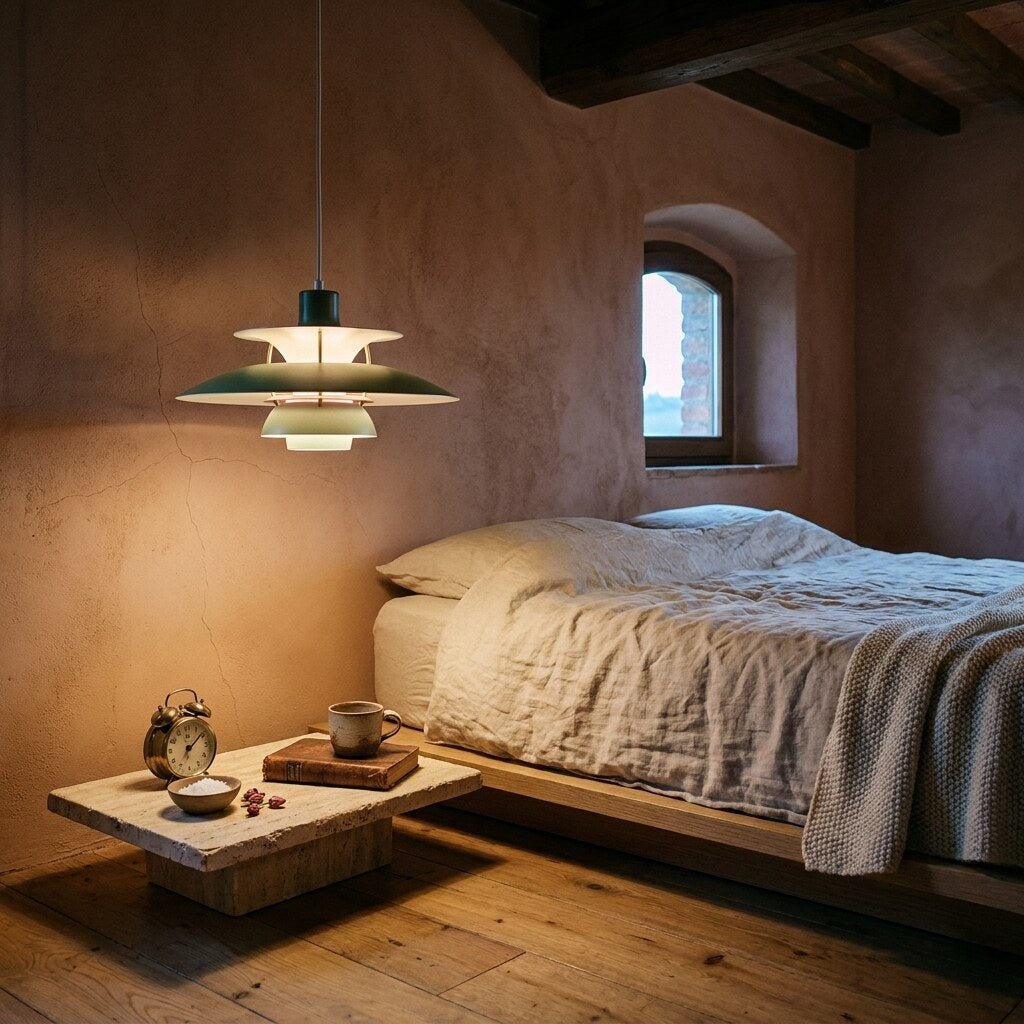Suspension Jojo Mid Century — Chambre wabi-sabi en Toscane — Halonéa