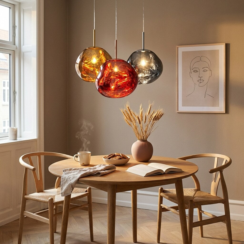 Suspension Milo Design — Coin repas scandinave à Copenhague — Halonéa