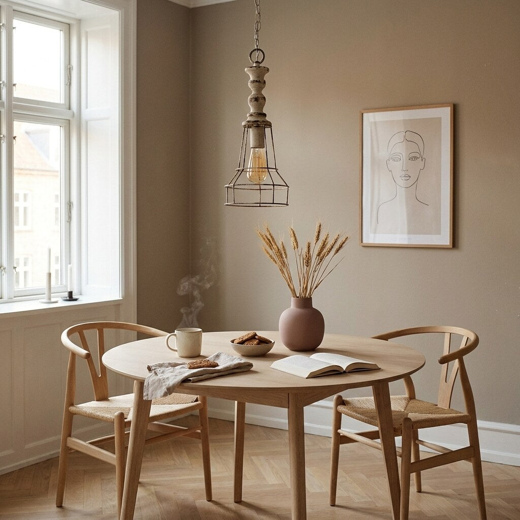 Suspension Xylo Scandinave — Coin repas scandinave à Copenhague — Halonéa